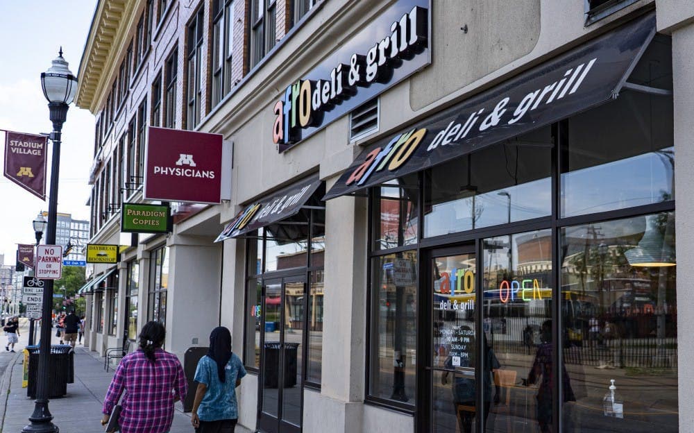 Afro Deli Stadium Village location in Minneapolis